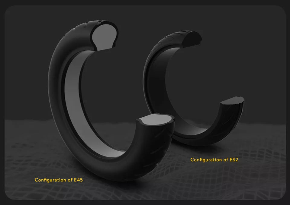 9 Inch Highly Elastic Non-Pneumatic Tires