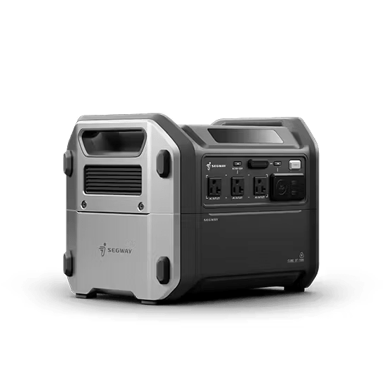 Segway Portable Power Station Cube 1000, 2200W AC Outlets, 1024Wh LiFePO4 Battery, Expandable Battery Capacity up to 5kWh Solar Generator for