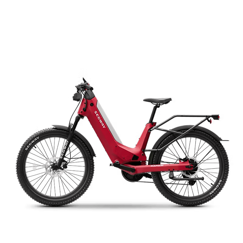 Segway Xafari Electric Bike in Red