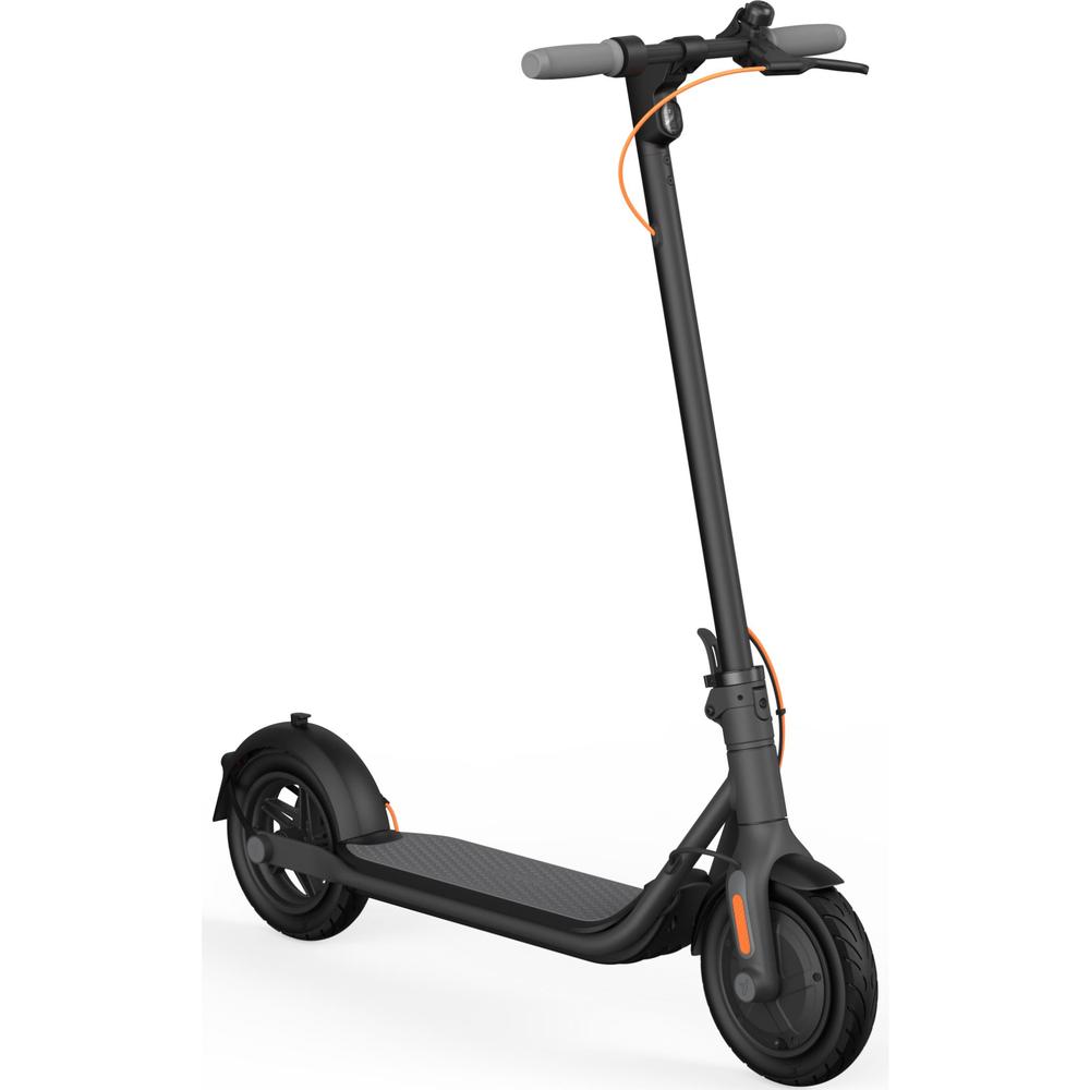 Ninebot MAX Electric Kick Scooter -350W Motor, 40/25 Miles Range, 18.6 MPH,  10 Pneumatic Tire, Dual Brakes & Suspension, 220lbs Weight Capacity